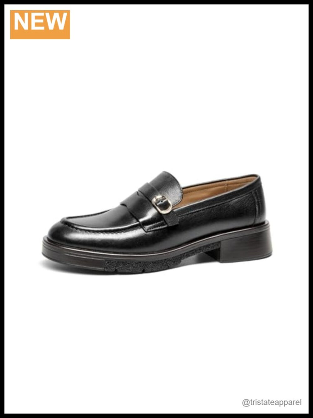 Genuine Leather Penny Loafers Women Dress Flats Business Casual